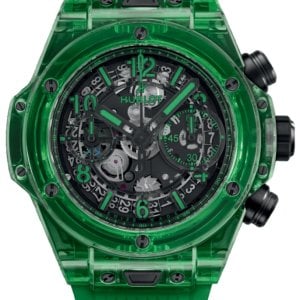 Hublot Herrklocka 441.JG.4990.RT Big Bang 42mm Unico Svart/Gummi Ø42