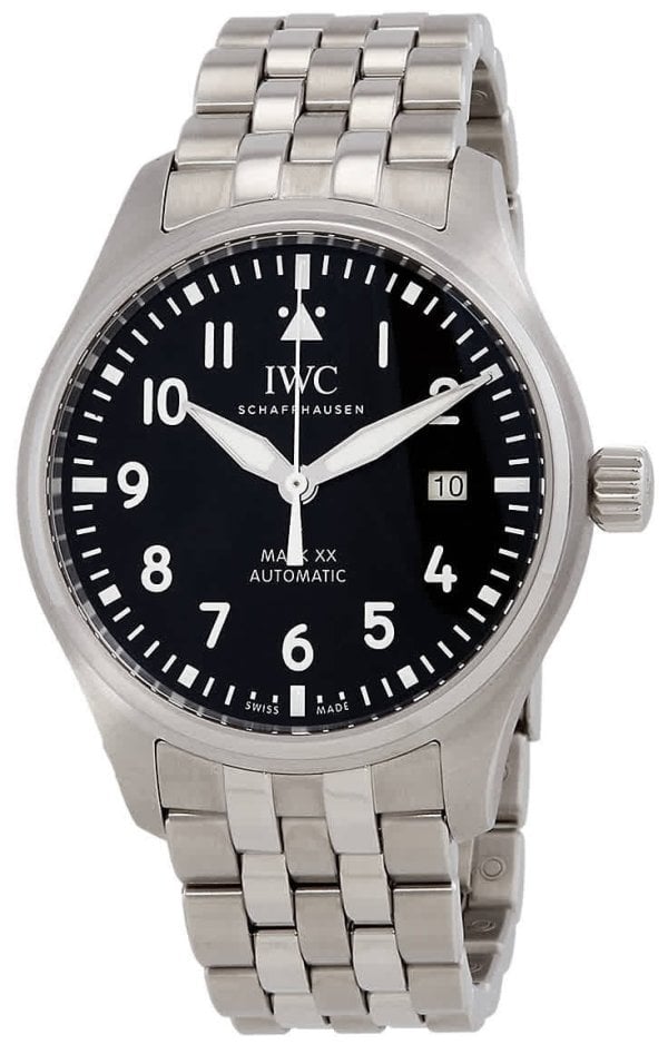 IWC Herrklocka IW328202 Mark Xx Svart/Stål Ø40 mm