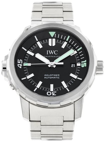 IWC Herrklocka IW328803 Aquatimer Svart/Stål Ø42 mm