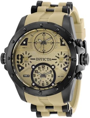 Invicta Herrklocka 31139 Coalition Forces Brun/Stål Ø50 mm