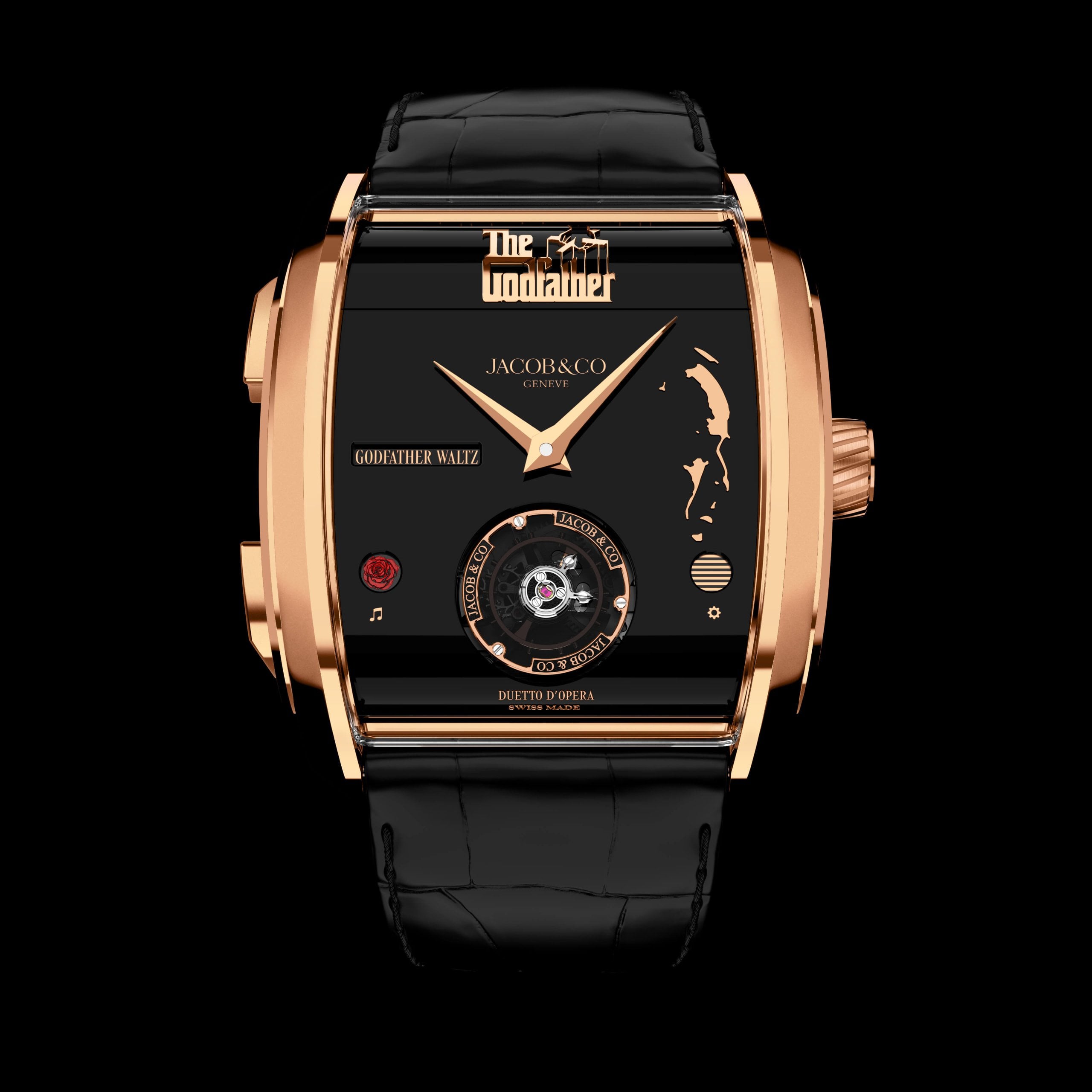 jacob and co the godfather ii the only double melody musical timepiece