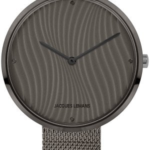 Jacques Lemans Damklocka 1-2093H Design Grå/Stål Ø36 mm