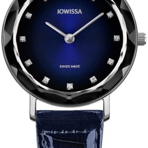 Jowissa Damklocka J5.645.M Aura Blå/Läder Ø30.5 mm