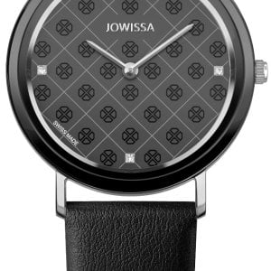 Jowissa Damklocka J6.226.L AnWy Svart/Läder Ø35 mm