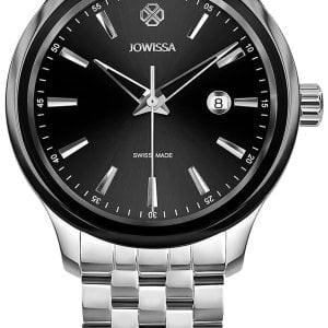Jowissa Herrklocka J4.235.L Tiro Svart/Stål Ø45 mm