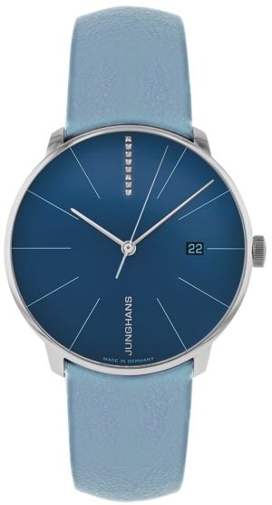 Junghans 27/4356.00 Meister Blå/Läder Ø39.5 mm