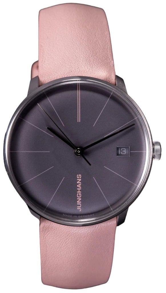 Junghans Damklocka 27/4231.00 Meister Grå/Läder Ø35 mm
