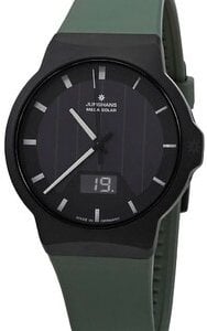 Junghans Herrklocka 18/1002.00 Mega Svart/Gummi Ø40.4 mm