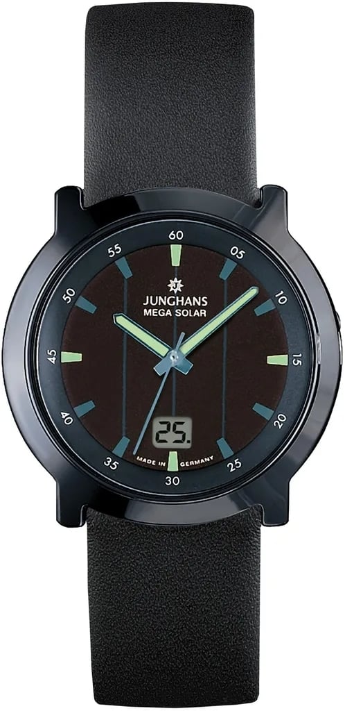 Junghans Herrklocka 18/1111.00 Stratos Mega Solar Läder Ø39 mm