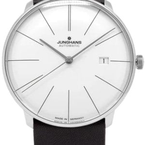 Junghans Herrklocka 27/4152.00 Meister Silverfärgad/Läder Ø39.5 mm