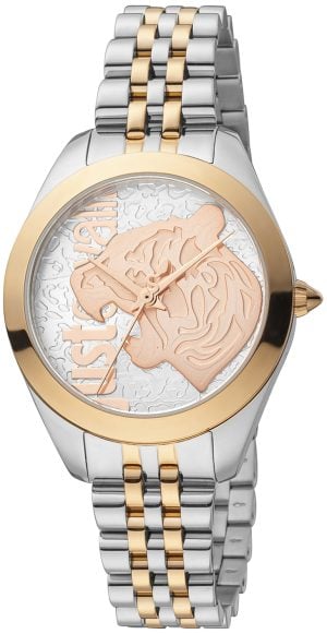 Just Cavalli Damklocka JC1L210M0185 Classic Silverfärgad/Stål Ø32