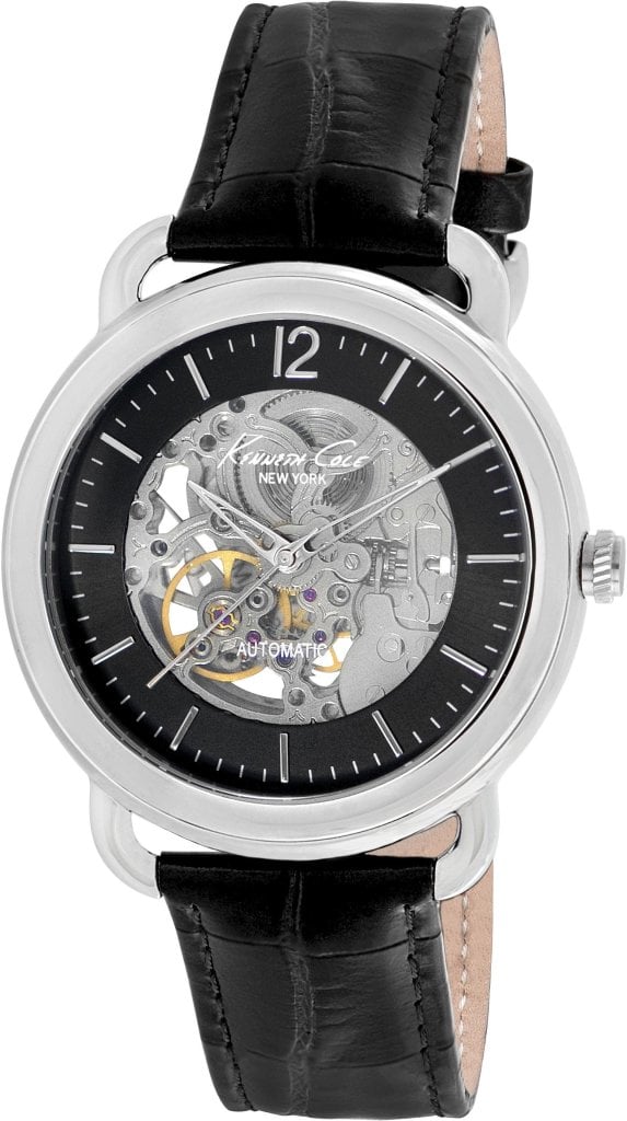 Kenneth Cole Herrklocka IKC8017 Svart/Läder Ø43 mm