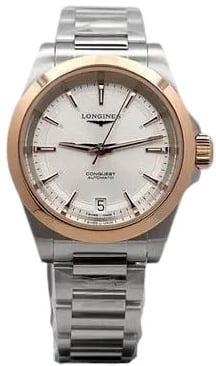 Longines Damklocka L3.430.5.72.6 Conquest Silverfärgad/Stål Ø34 mm