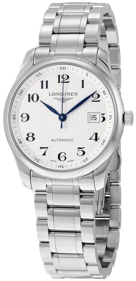 Longines Herrklocka L2.793.4.78.6 Master Silverfärgad/Stål Ø40 mm