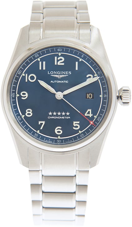 Longines Herrklocka L3.810.4.93.9 Spirit Prestige Blå/Stål Ø40 mm