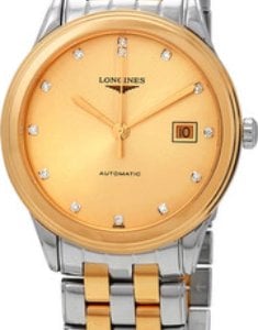 Longines Herrklocka L4.974.3.37.7 Flagship Guld/Gulguldtonat stål