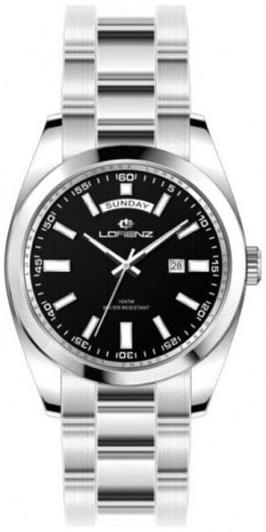 Lorenz 26208AA Classic Svart/Stål Ø41 mm
