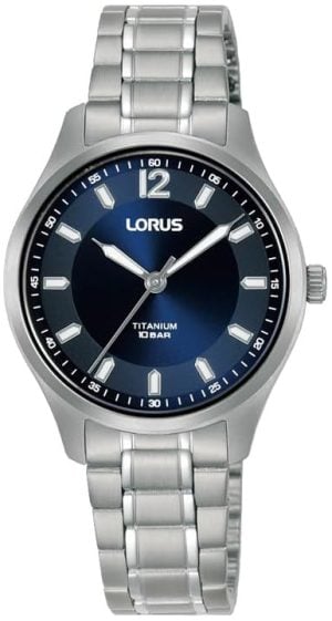 Lorus Damklocka RG235XX9 Titanium Blå/Titan Ø30 mm