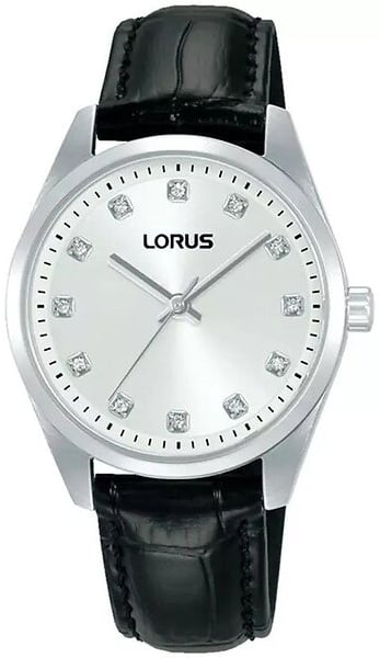 Lorus Damklocka RG331XX9 Silverfärgad/Läder Ø32 mm