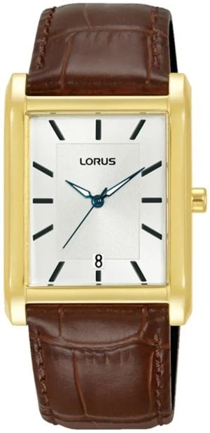 Lorus Damklocka RH940RX9 Dress Silverfärgad/Läder