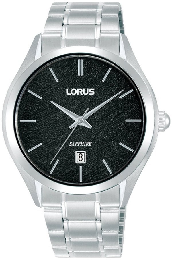 Lorus Herrklocka RH963RX9 Classic Svart/Stål Ø40 mm