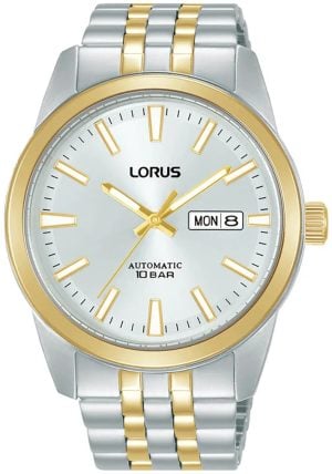 Lorus Herrklocka RL494BX9 Classic Silverfärgad/Gulguldtonat stål