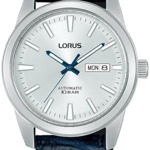 Lorus Herrklocka RL499BX9 Classic Silverfärgad/Läder Ø42 mm