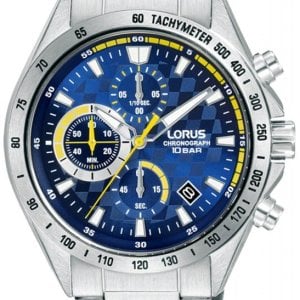 Lorus Herrklocka RM311JX9 Sport Blå/Stål Ø43.5 mm