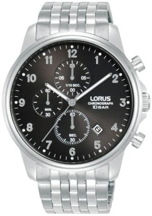 Lorus Herrklocka RM335JX9 Dress Svart/Stål Ø43 mm