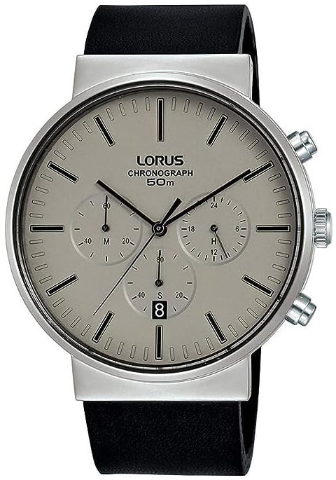 Lorus Herrklocka RT381GX9 Sports Grå/Läder Ø43 mm