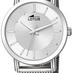 lotus damklocka 18737/1 trendy silverfärgad/stål ø33.3 mm