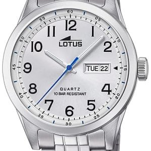 Lotus Herrklocka 18670/1 Classic Silverfärgad/Stål Ø42 mm