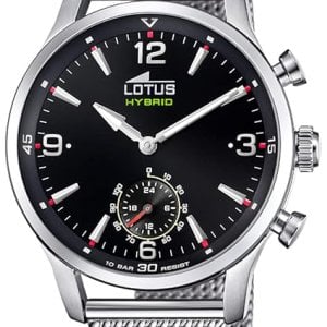 Lotus Herrklocka 18803/3 Connected Svart/Stål Ø43 mm