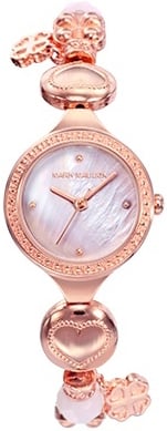 Mark Maddox Damklocka MF0011-07 Classic Roséguldstonat stål Ø23 mm