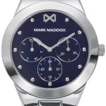 mark maddox damklocka mm0117-36 classic stål ø38 mm