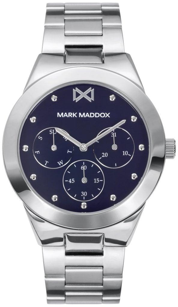 Mark Maddox Damklocka MM0117-36 Classic Stål Ø38 mm