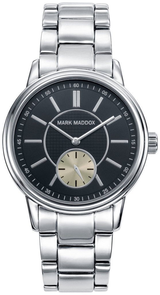 Mark Maddox Herrklocka HM0010-57 Classic Svart/Stål Ø42 mm