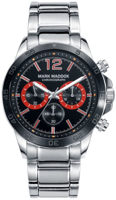 Mark Maddox Herrklocka HM7003-75 Classic Svart/Stål Ø45 mm