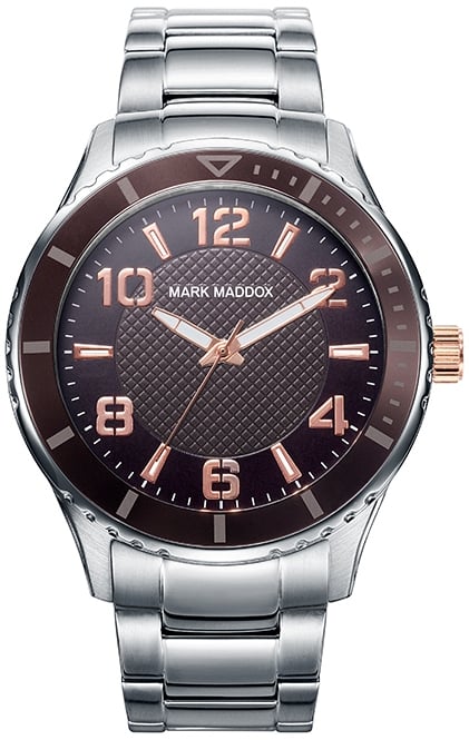 Mark Maddox Herrklocka HM7018-45 Classic Stål Ø42 mm