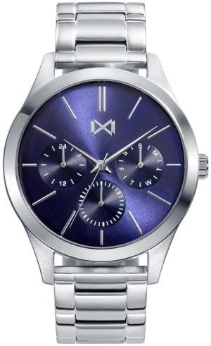 Mark Maddox Herrklocka HM7121-37 Classic Blå/Stål Ø42 mm