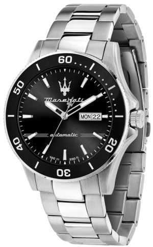 Maserati Herrklocka R8823100002 Competizione Svart/Stål Ø43 mm