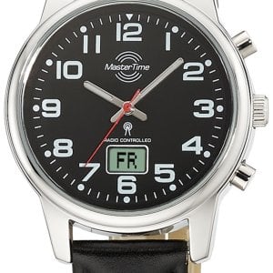 Master Time Damklocka MTLA-10819-22L Classic Svart/Läder Ø34 mm