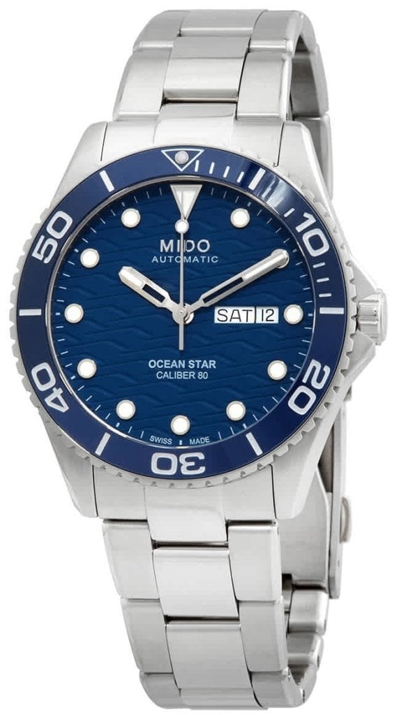 Mido Herrklocka M042.430.11.041.00 Ocean Star Blå/Stål Ø42.5 mm