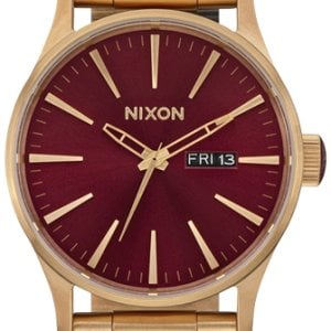 Nixon Herrklocka A3565094-00 Classic Röd/Roséguldstonat stål Ø42