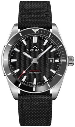 Norqain Herrklocka N1000C01A/B101/10BC.20S Adventure Svart/Läder