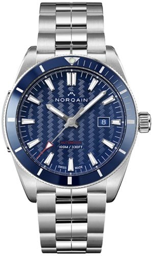 Norqain Herrklocka N1000C02A/A101/102S Adventure Blå/Stål Ø42 mm