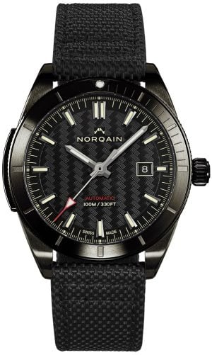 Norqain Herrklocka NB1000B01A/B102/10BC.20B Adventure Svart/Läder