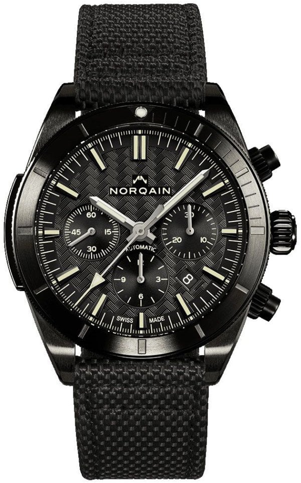 Norqain Herrklocka NB1200B21C/B123/10BC.20B Adventure Svart/Läder