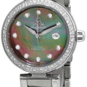 Omega Damklocka 425.35.34.20.57.004 De Ville Ladymatic Co-Axial 34mm