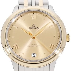 Omega Damklocka 434.20.34.20.08.001 De Ville Prestige Guld/18 karat